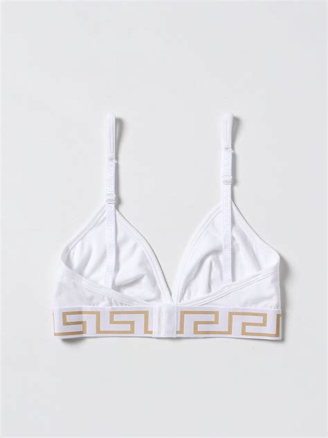 versace white bra|Versace designer bras.